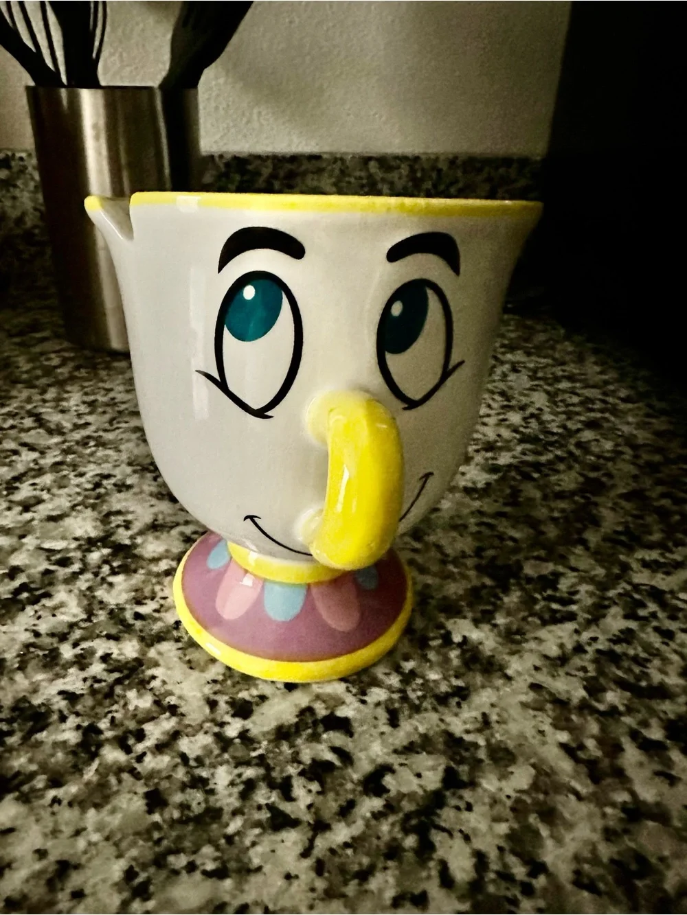 Disney Beauty and the Beast Chip 3D sculpted ceramic mug
